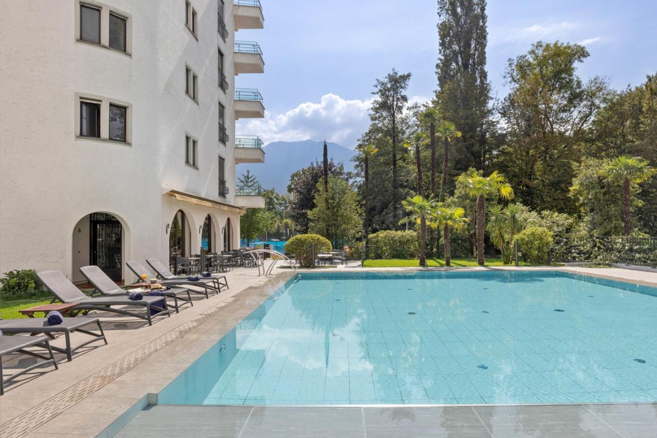 Aparthotel Al Lago Locarno Esterno foto