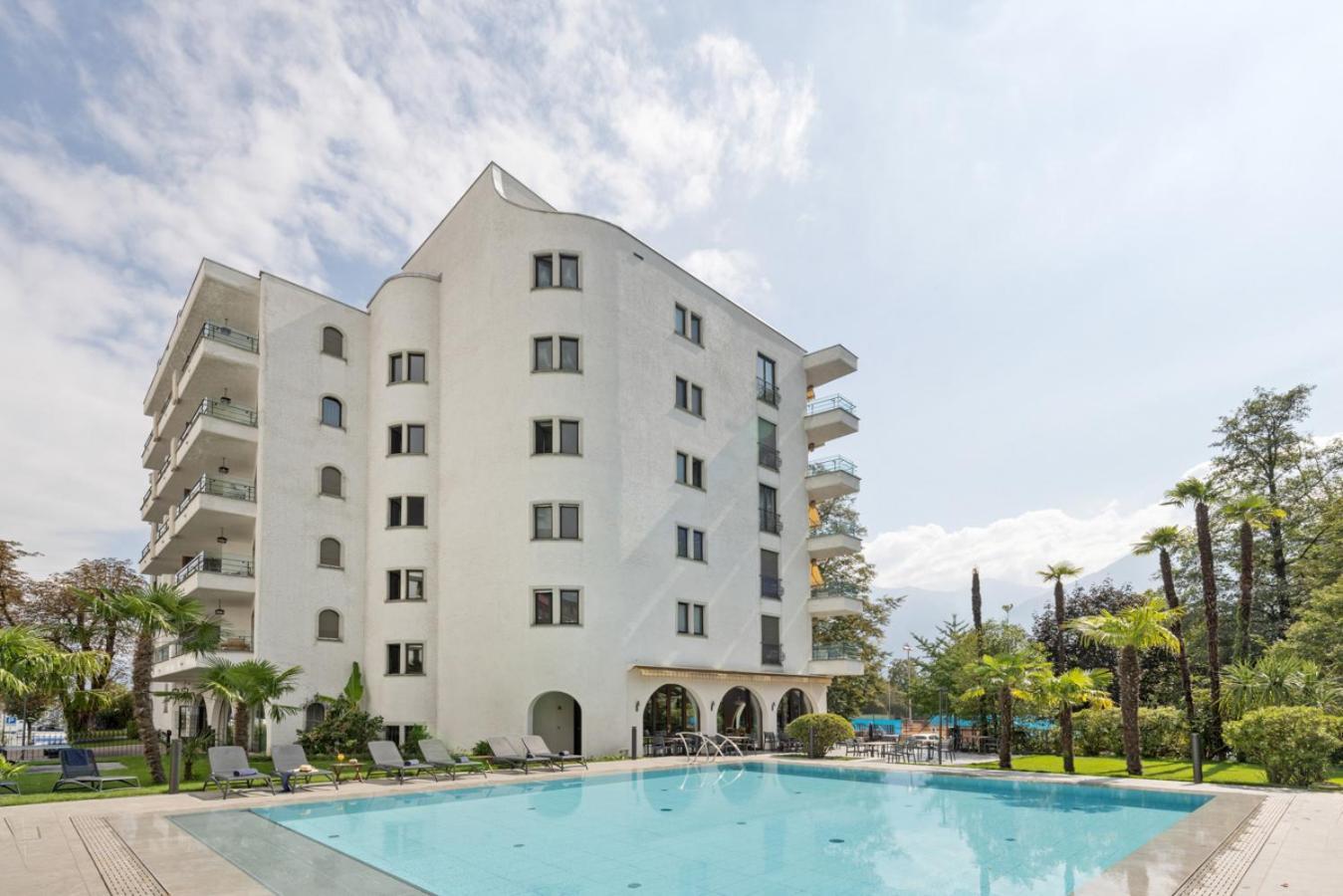 Aparthotel Al Lago Locarno Esterno foto
