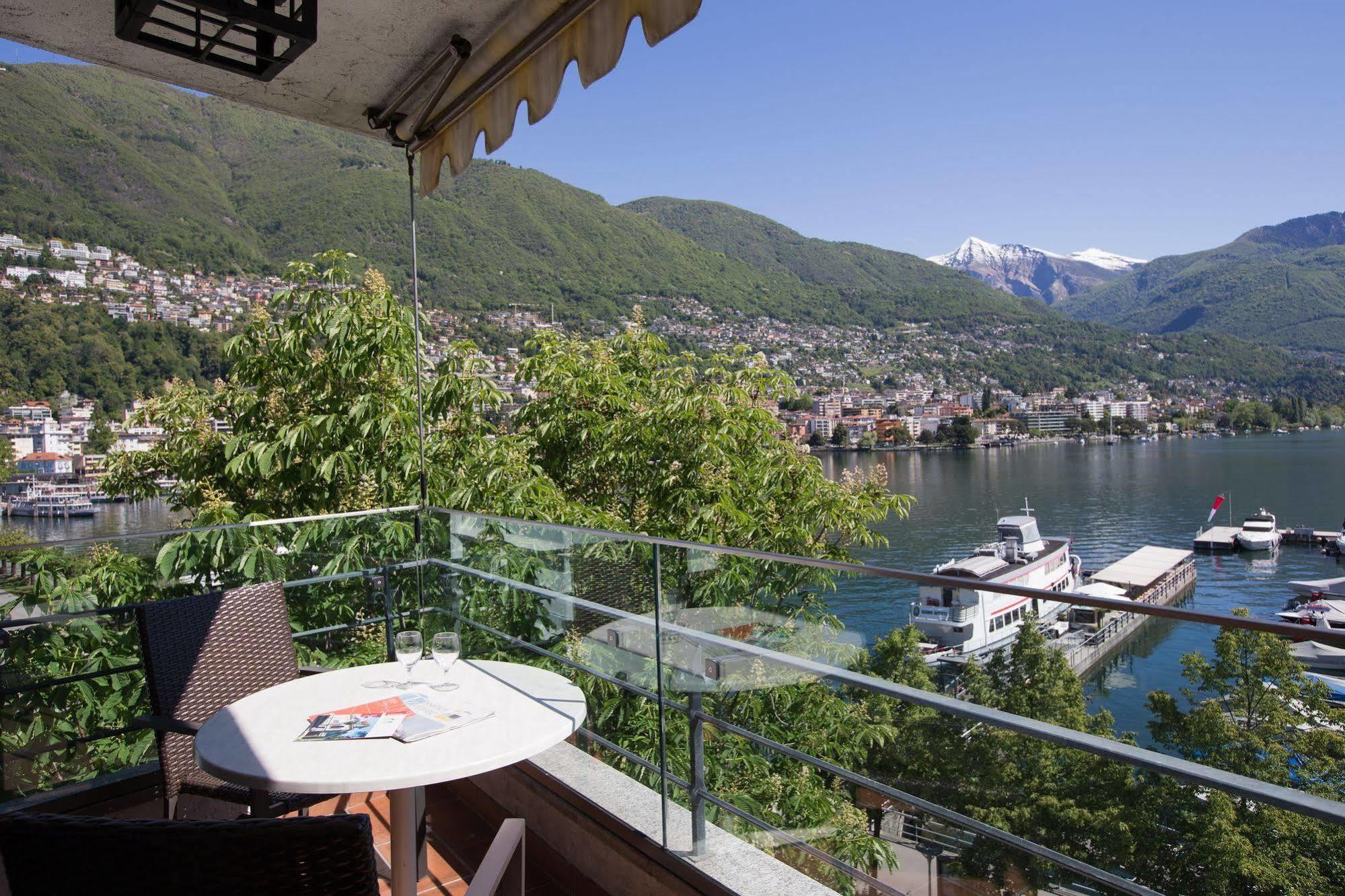 Aparthotel Al Lago Locarno Esterno foto