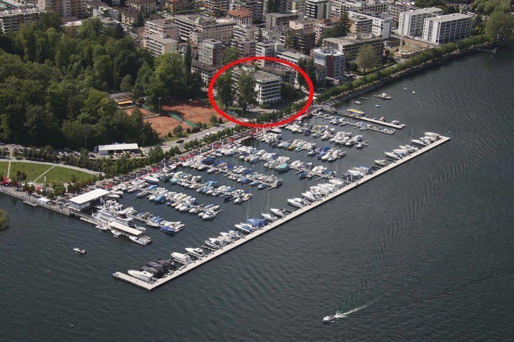 Aparthotel Al Lago Locarno Esterno foto